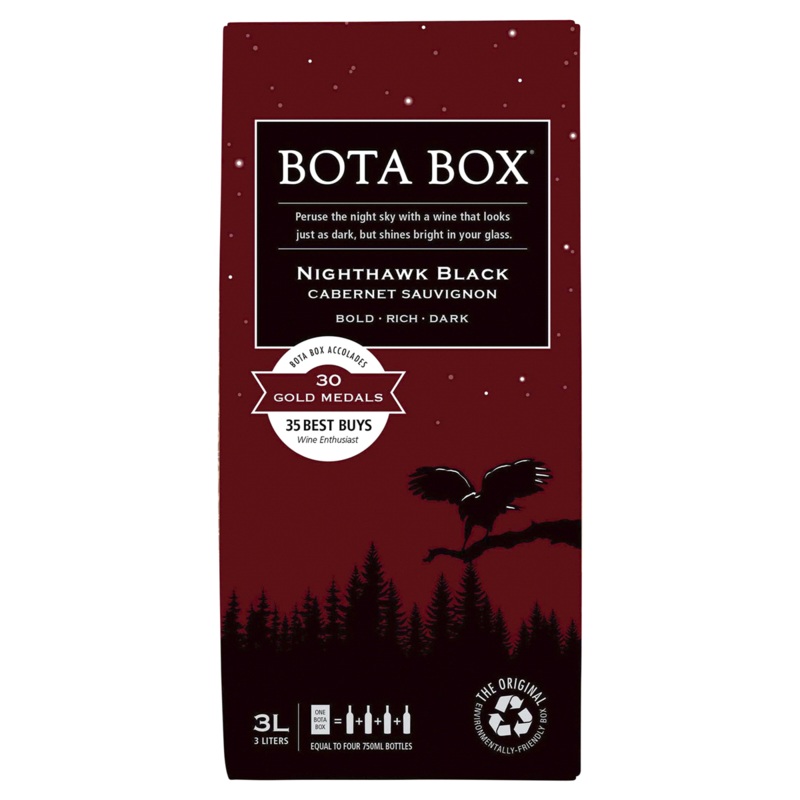 BOTA BOX NIGHTHAWK CABERNET SAUVIGNON 3L