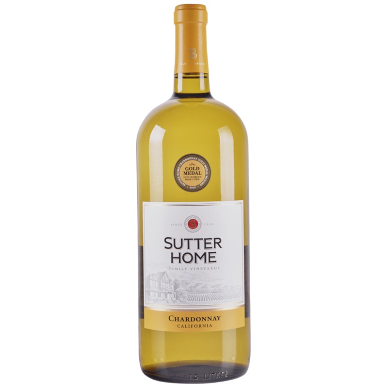SUTTER HOME CHARDONNAY 1.5L