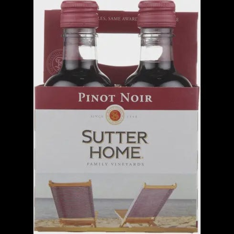 SUTTER HOME PINOT NOIR 4 PACK