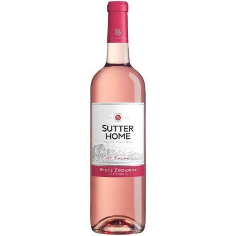 SUTTER HOME WHITE ZINFANDEL 750ML