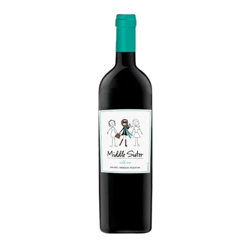Wine Sisterhood Middle Sister Malbec Wild One 750 ML
