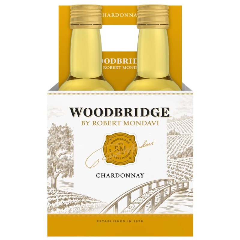 WOODBRIDGE CHARDONNAY 4PK 187ML
