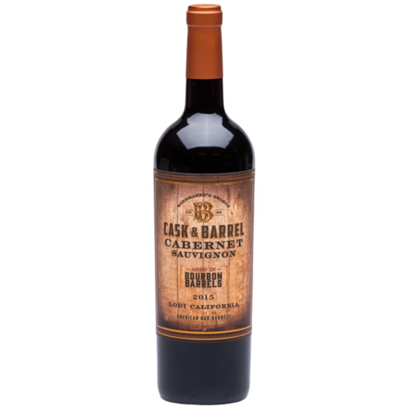 Cask & Barrel Bourbon Barrel Aged Cabernet Sauvignon Lodi 750 ML
