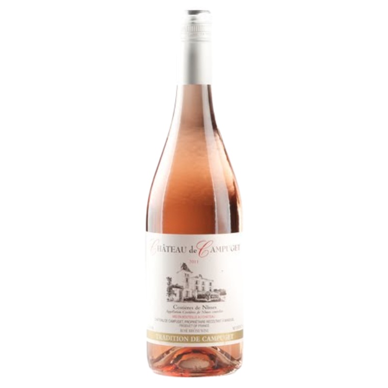 Chateau de Campuget Costieres de Nimes Tradition de Campuget Rose 2018 750 ML