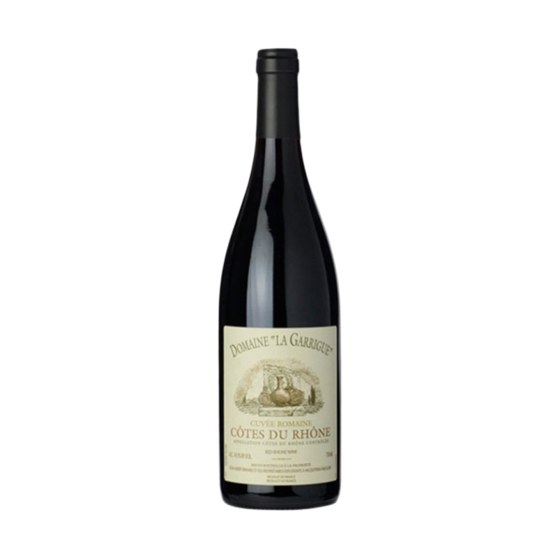 Domaine la Garrigue Cotes du Rhone Cuvee Romaine 2017 750 ML