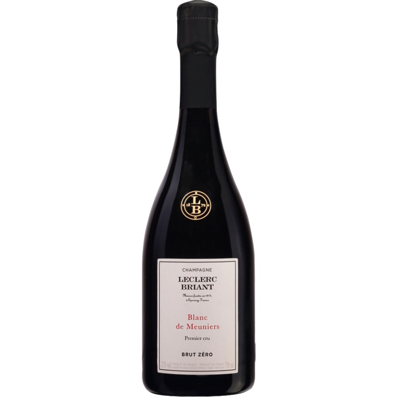 LeClerc Briant Champagne 1er Cru Brut Zero Blanc de Meuniers 750 ML