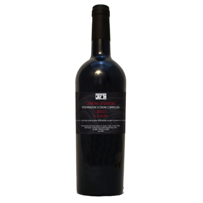 Pusole Cannonau di Sardegna Sa Scala Classico 2012 750 ML