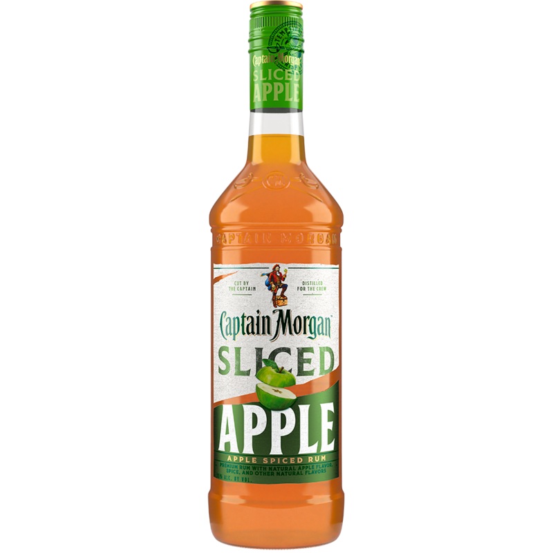 Captain Morgan Sliced Apple Spiced Rum 70 750 ML