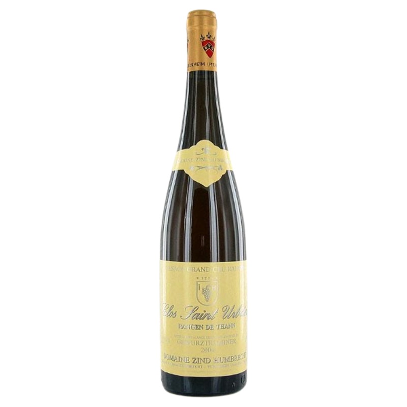 Domaine Zind-Humbrecht Alsace Grand Cru Gewurztraminer Rangen de Thann Clos Saint Urbain 2016 750 ML