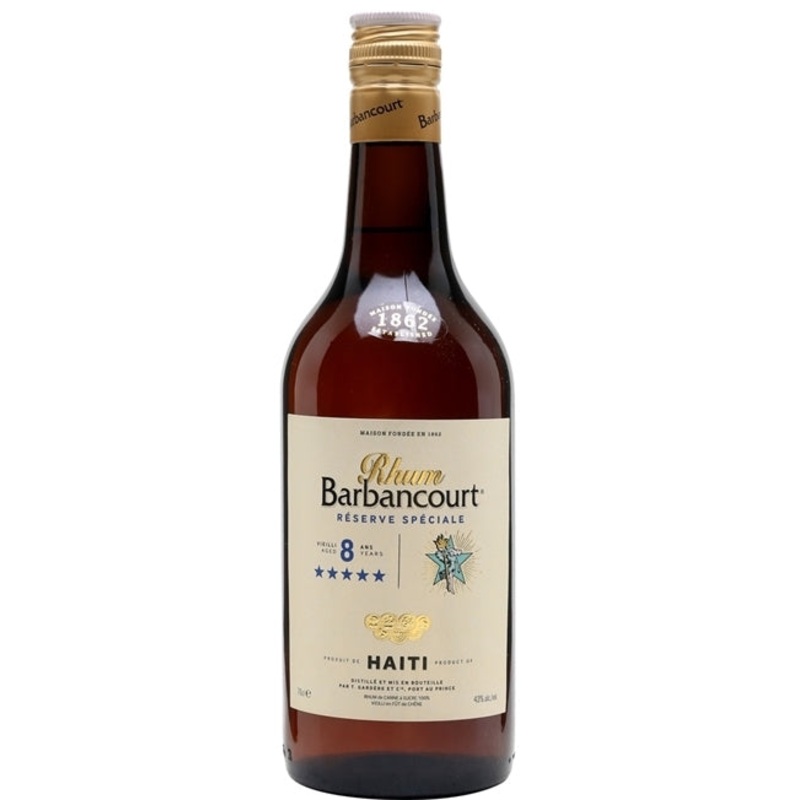 Rhum Barbancourt Aged Rum Reserve Speciale 5 Star 8 Yr 86 750 ML