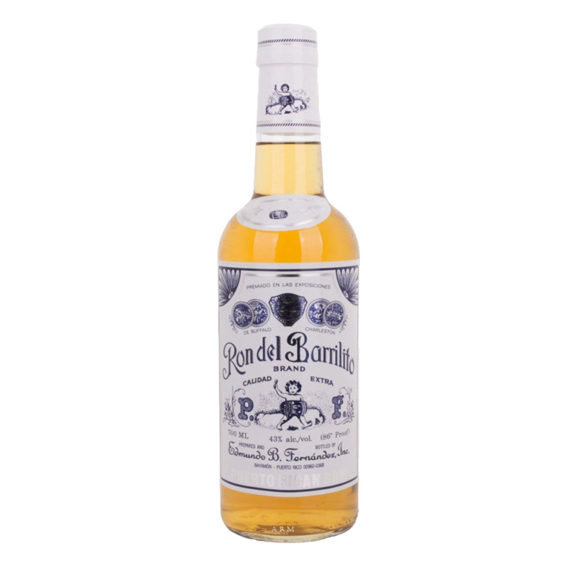 Rone Del Barrilito Aged Rum 2 Stars Calidad Extra 86 750 ML