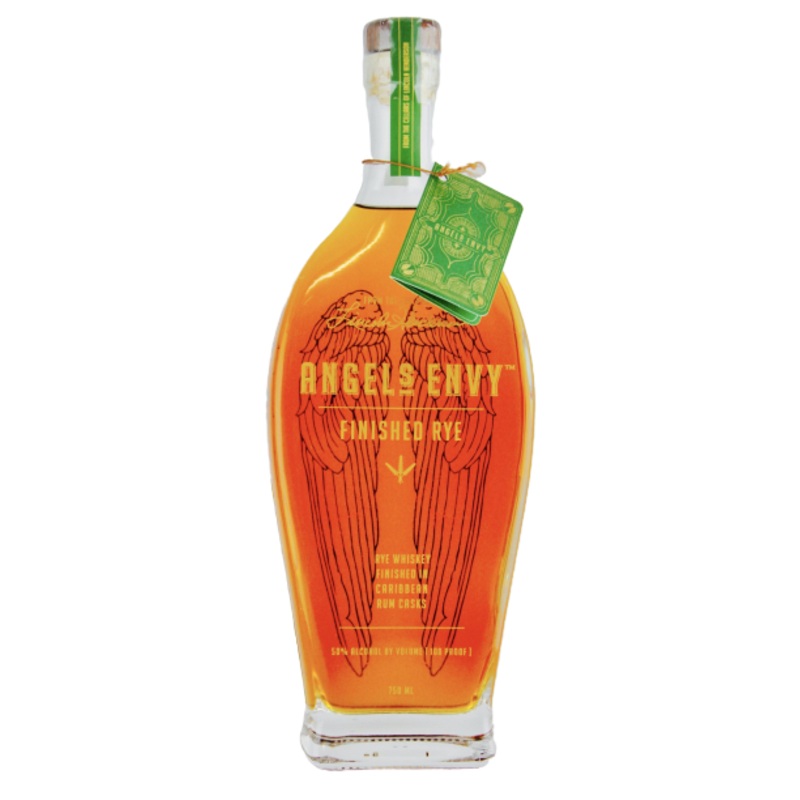Angel's Envy Rye Whiskey Finished In Caribbean Rum Casks Finished Rye 100 750 ML