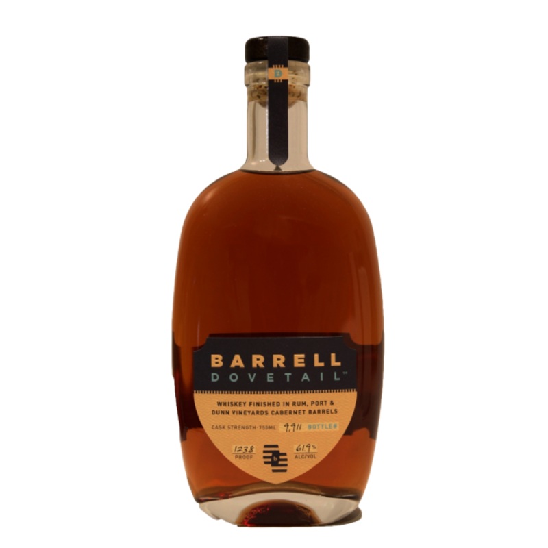 Barrell Blended American Whiskey Dovetail 10 Yr 123.8 750 ML