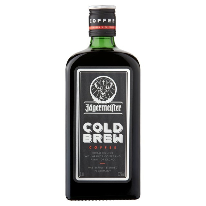 Jagermeister Cold Brew Coffee Herbal Liqueur 750 ML