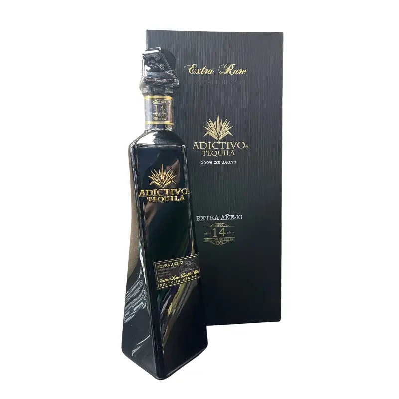 Adictivo 14 Years Extra Rare Double Black Extra Anejo King's Edition Tequila 750mL