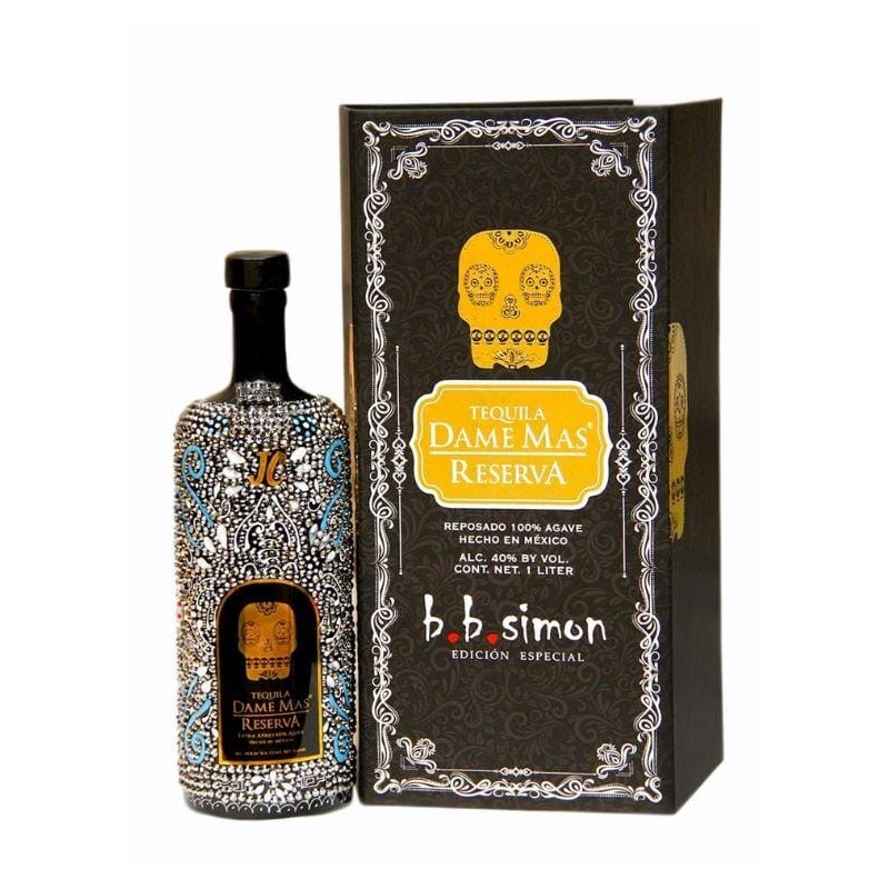 Dame Mas Reserva Extra Anejo b.b. Simon Special Edition Tequila 1L