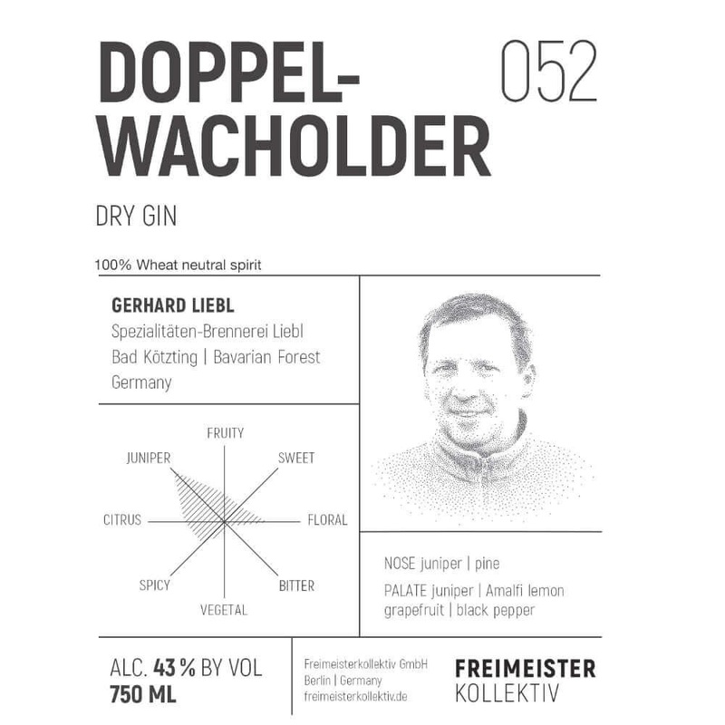 Doppelwacholder 052 Dry Gin