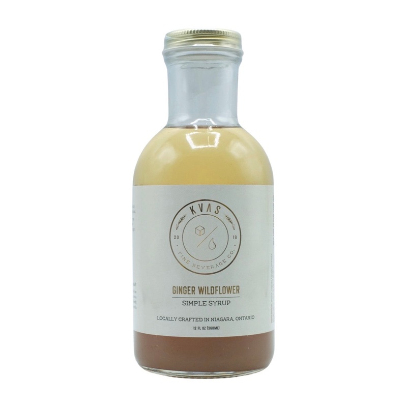 KVAS Ginger Wildflower Syrup