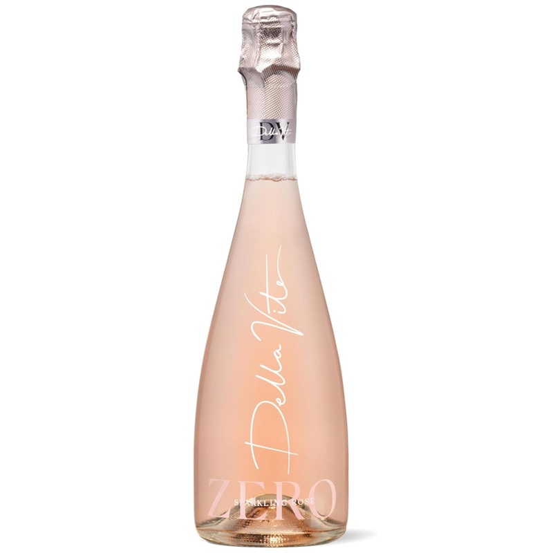 Della Vite Zero Sparkling Ros Wine, 75 cl