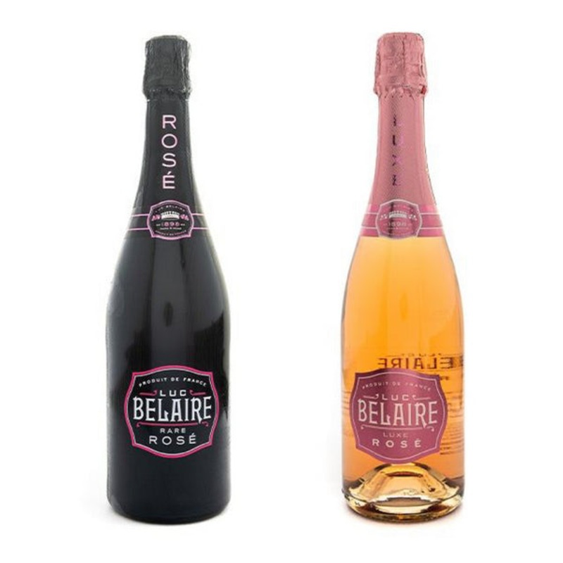 Luc Belaire Luxe Rose and Rare Rose Package