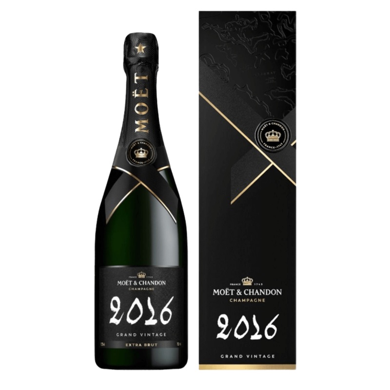 Mot & Chandon Grand Vintage 2016 Gift Box Champagne, 75 cl