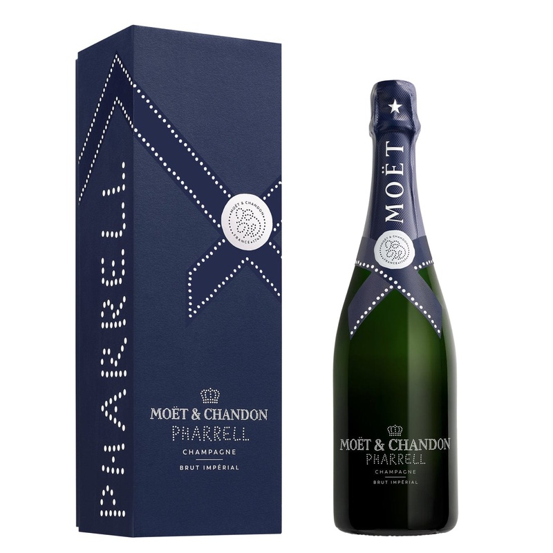 Mot & Chandon Imperial Pharrell Williams Midnight Blue Limited Edition Champagne Gift Box, 75 cl