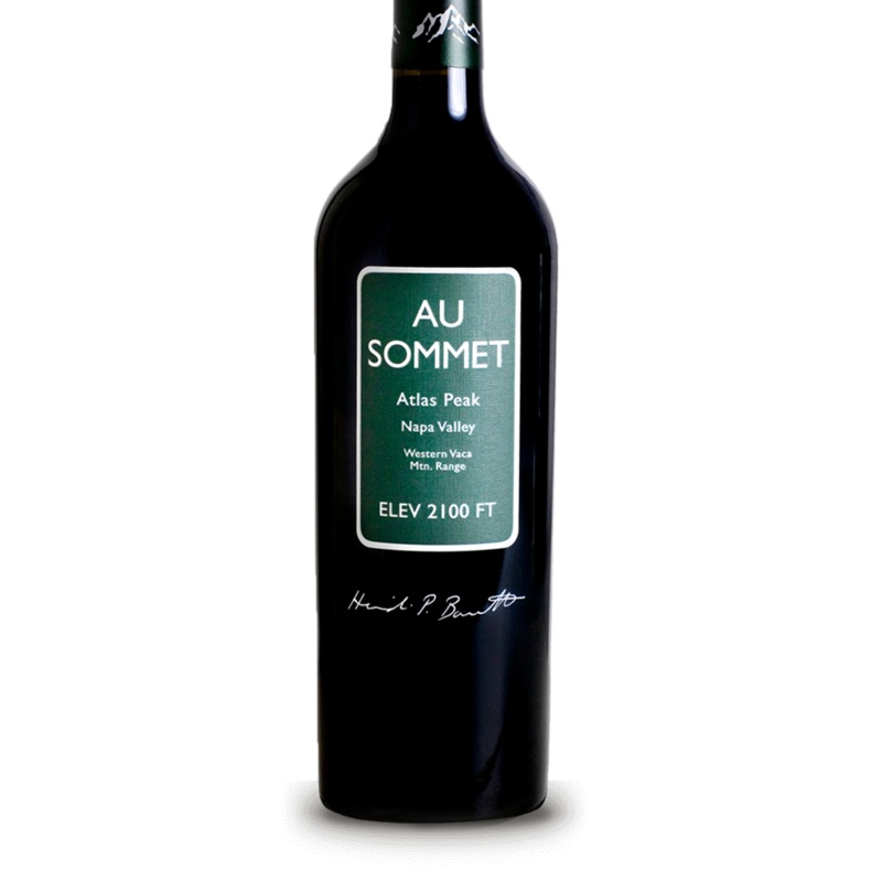 AU SOMMET Atlas Peak Napa Valley Cabernet Sauvignon 2022 750 ML