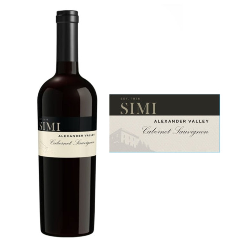 Simi Alexander Valley Cabernet Sauvignon 2018 750ml