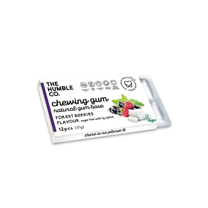 THE HUMBLE CO. Forest Berries Natural Chewing Gum