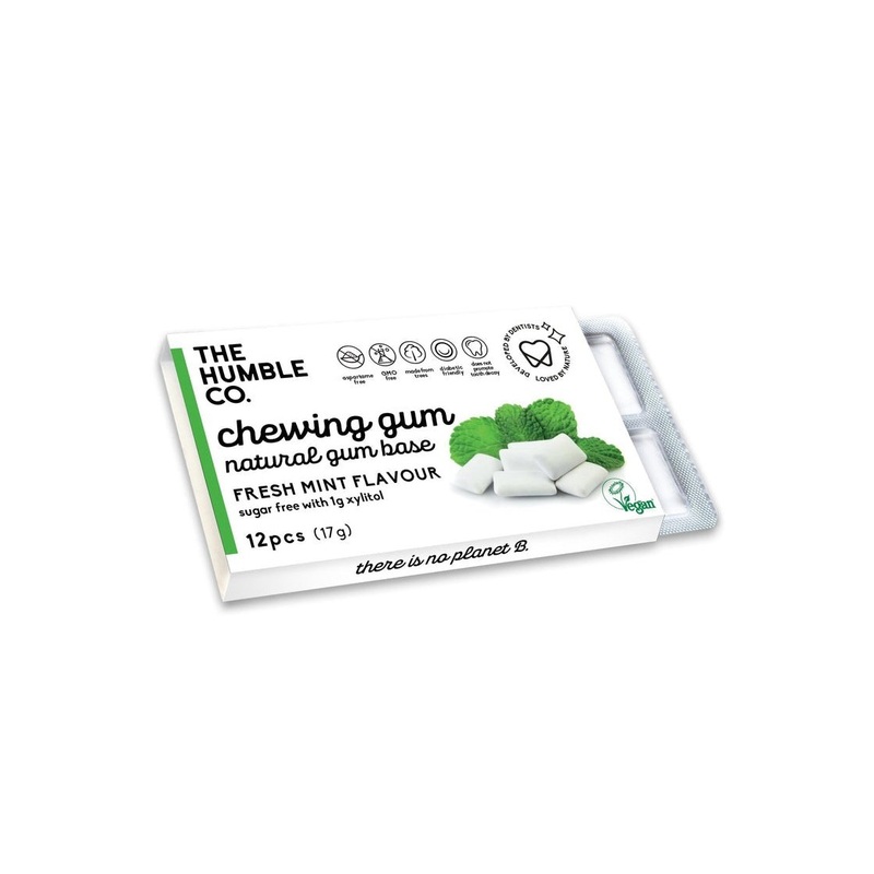 THE HUMBLE CO. Fresh Mint Natural Chewing Gum