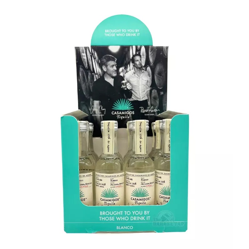 Casamigos Tequila Blanco Miniature Shooters Box 50mL x 12
