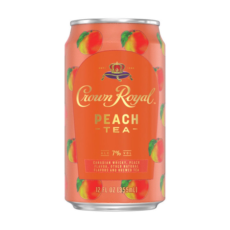 CROWN ROYAL CKTL PEACH TEA14 CAN4P