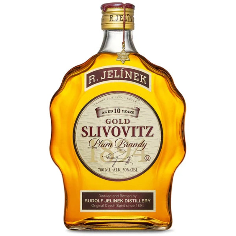 R. Jelinek Slivovitz Gold Plum Brandy 10 Years 700 ML