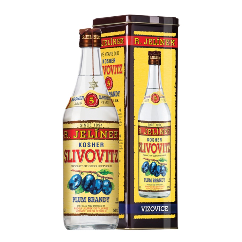 R. Jelinek Slovovitz Kosher Plum Brandy 5 Year old 700 ml