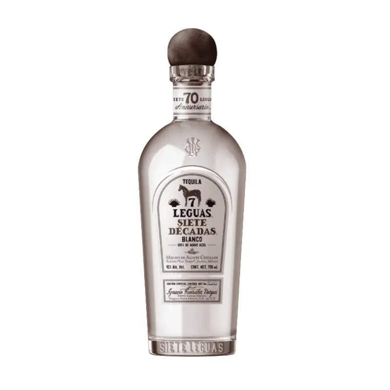 Siete Leguas Siete Decadas Limited Edition Blanco Tequila 700mL