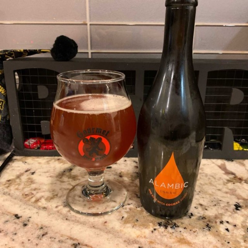 Alambic IPA Beer With Cognac 375ml Bottle