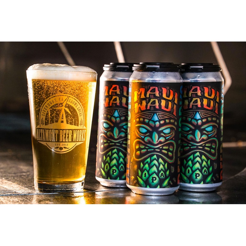 Altamont Brewing Maui Waui IPA 4pk 16oz Cans