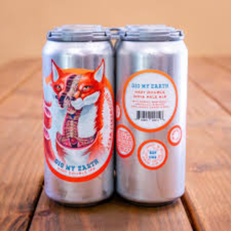 Brouwerji West Dig My Earth Hazy DIPA Single 16oz can