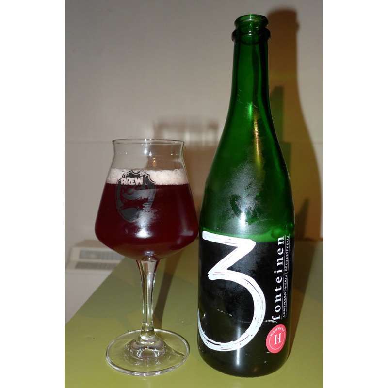 Drie Fonteinen Hommage Lambic Raspberry and Cherries 750ml