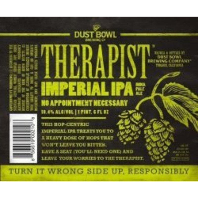 Dust Bowl Therapist Triple IPA 22oz