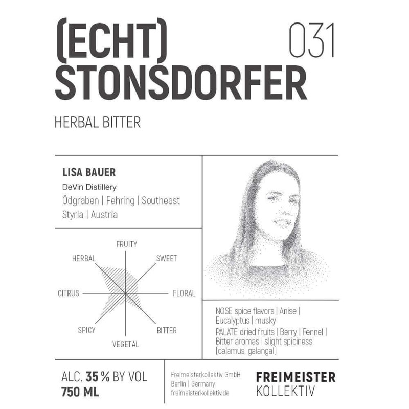 (Echt) Stonsdorfer 031 Herbal Bitter