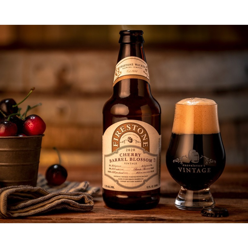 Firestone Walker Cherry Barrel Blossom Smoked Porter 12oz Bottle