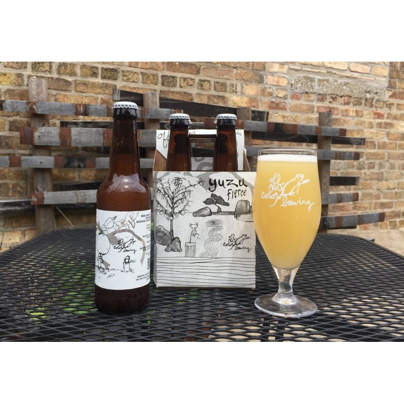 Off Color Yuzu Fierce Berliner Weisse Single 12oz bottle