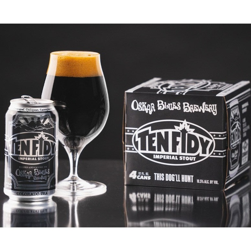 Oskar Blues Ten Fidy Barrel Aged Imperial Stout Single 12oz can