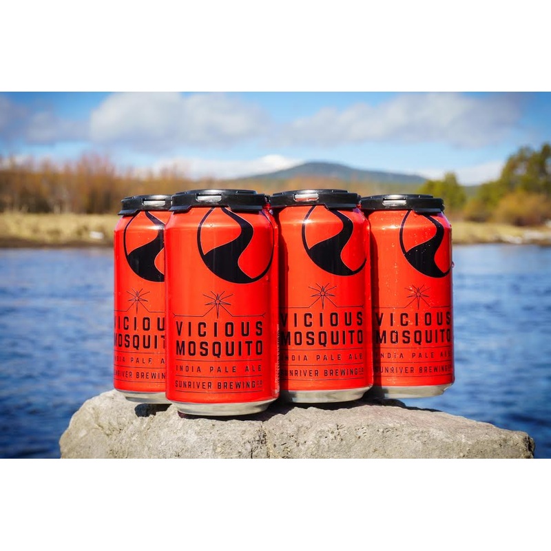 Sunriver Vicious Mosquito IPA 6pk 12oz cans