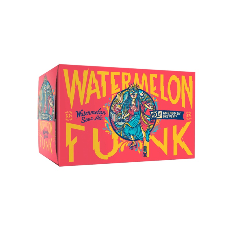 21ST AMENDMENT BREWERY Sour Watermelon Funk 6pk