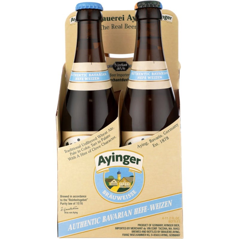 AYINGER BRAU WEISSE 6/4PK