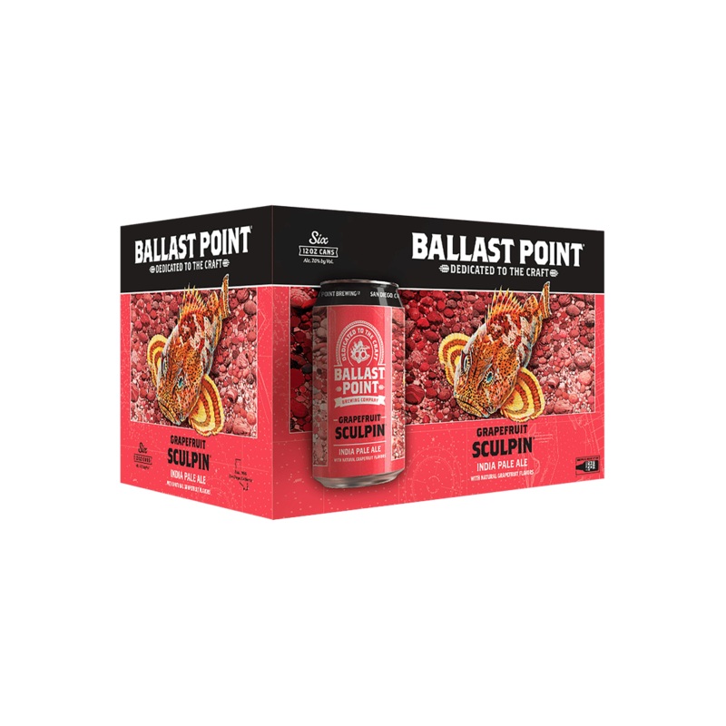 BALLAST POINT Grapefruit Sculpin IPA 6pk