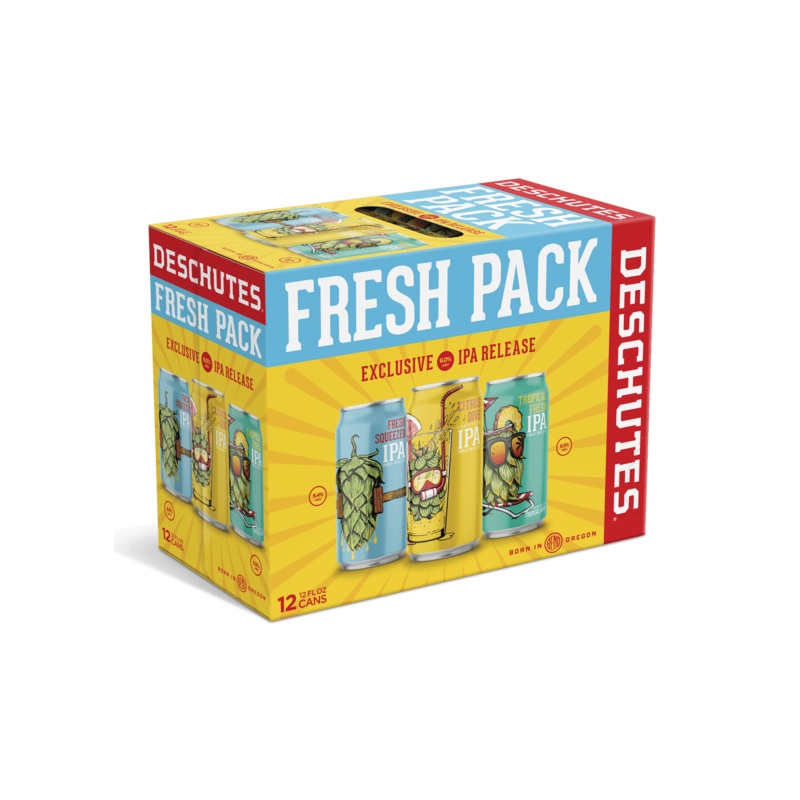 DESCHUTES IPA Fresh Variety Pack 12pk
