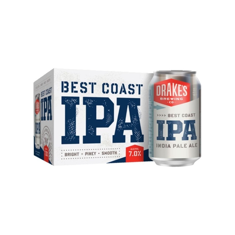 DRAKE'S BREWING Best Coast IPA 6pk